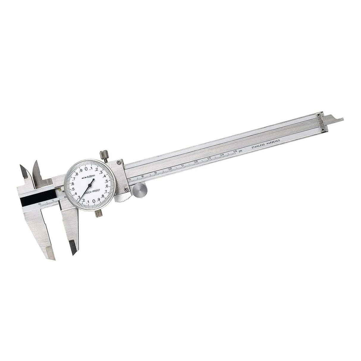 Pocket caliper with measuring system 150 mm / 0.02 mm