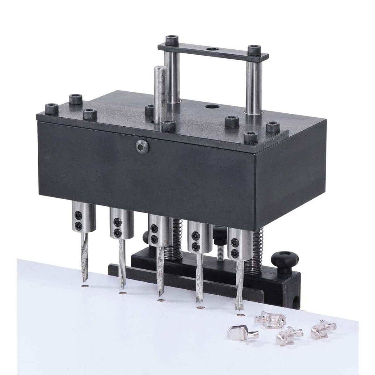 Portapunta per serie da 32 mm mcon supporto per mortasatrici