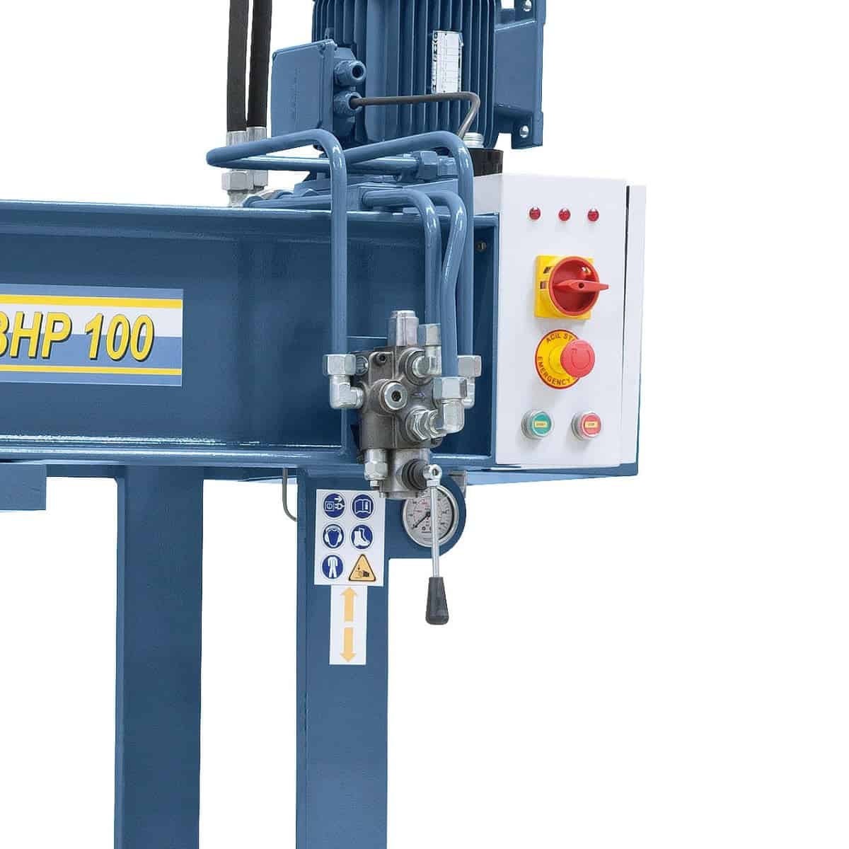 Bernardo BHP 100 – Pressa idraulica con cilindro scorrevole