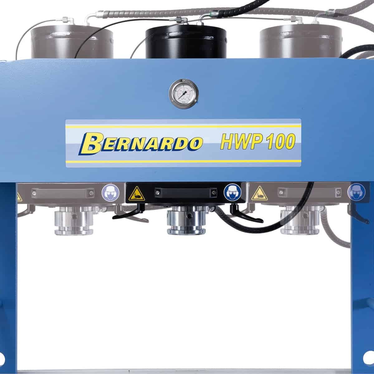 Bernardo HWP 100 – Pressa idraulica con cilindro scorrevole