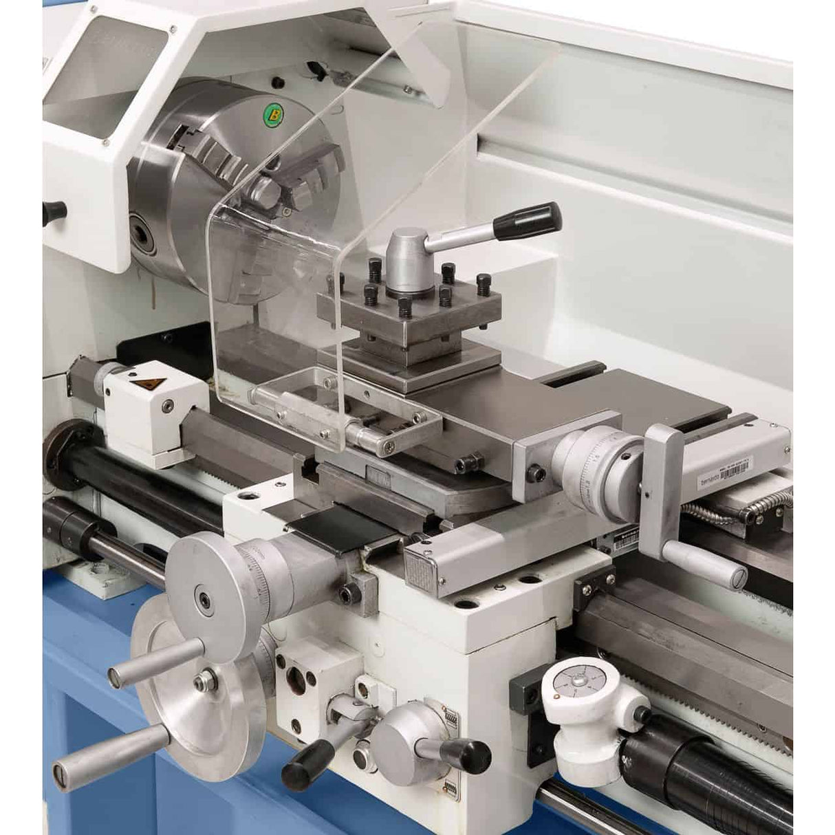 Tornio Bernardo Profi 700 PRO Vario / 400 V con DRO – Potente e preciso