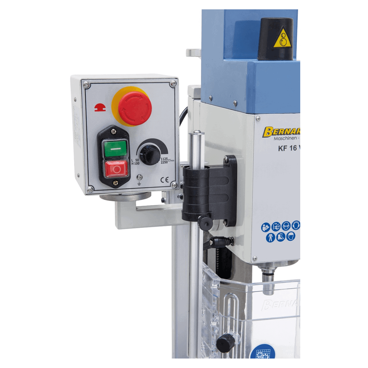 KF 16 Vario Drill and Milling Machine with 3-Axis Digital Display