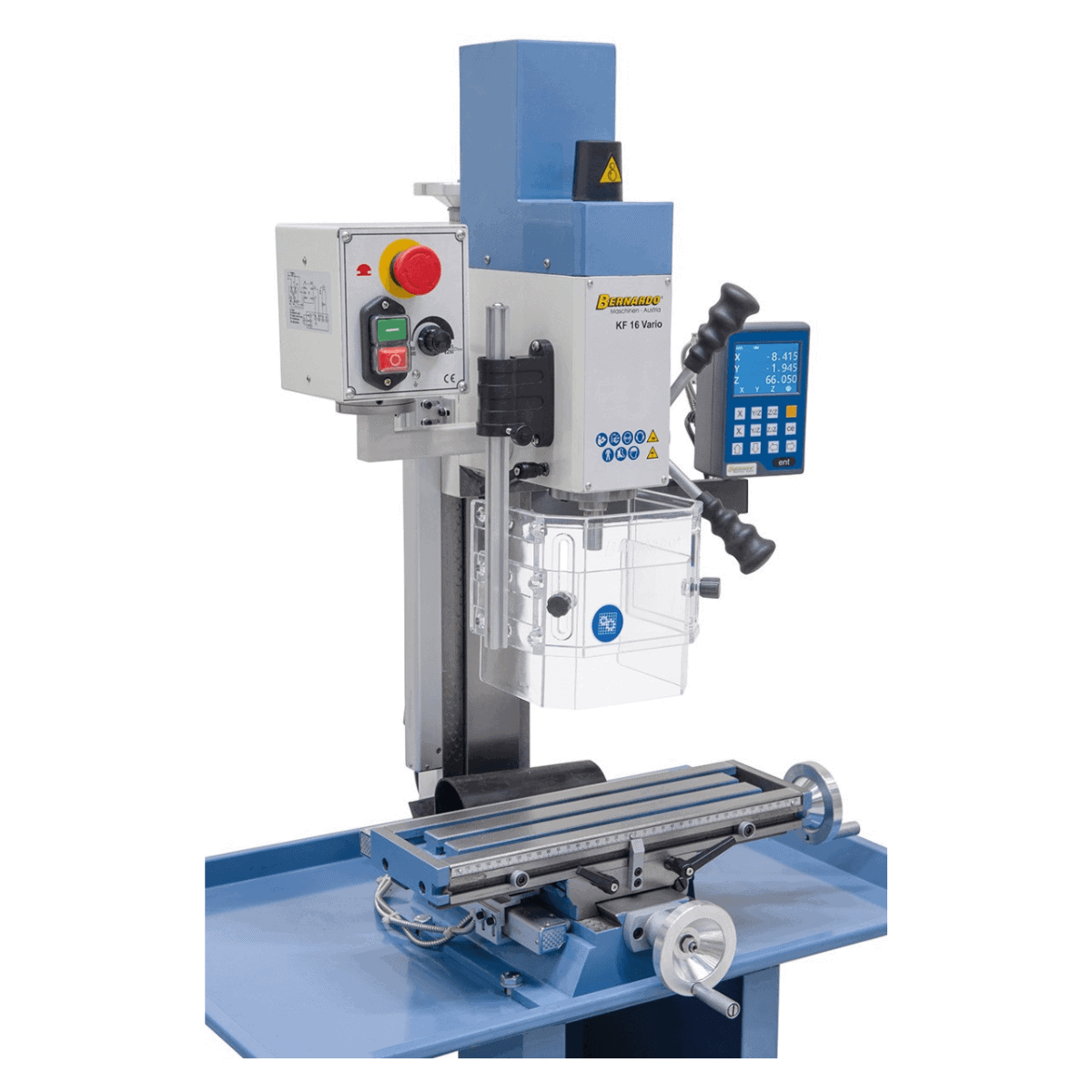 KF 16 Vario Drill and Milling Machine with 3-Axis Digital Display