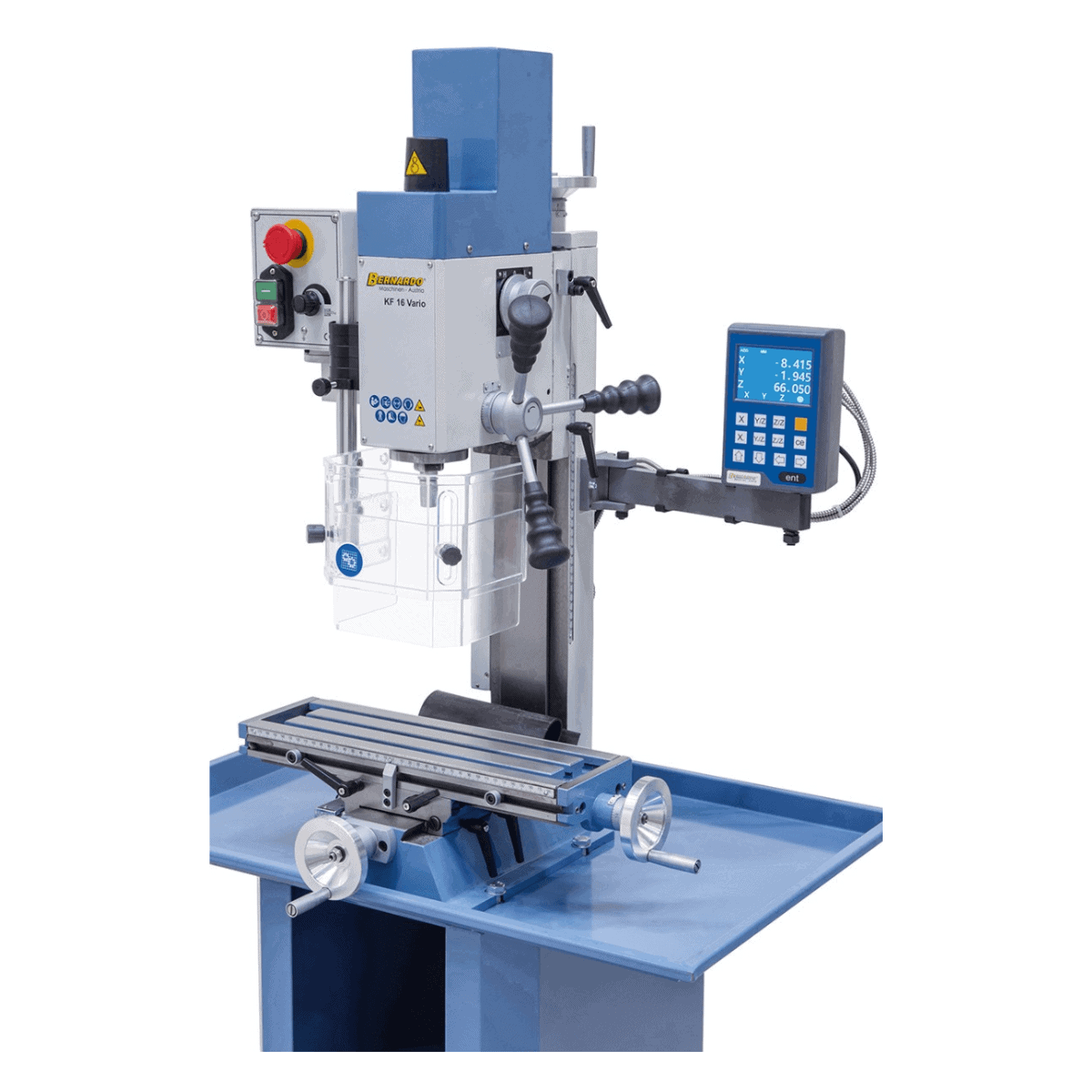 KF 16 Vario Drill and Milling Machine with 3-Axis Digital Display