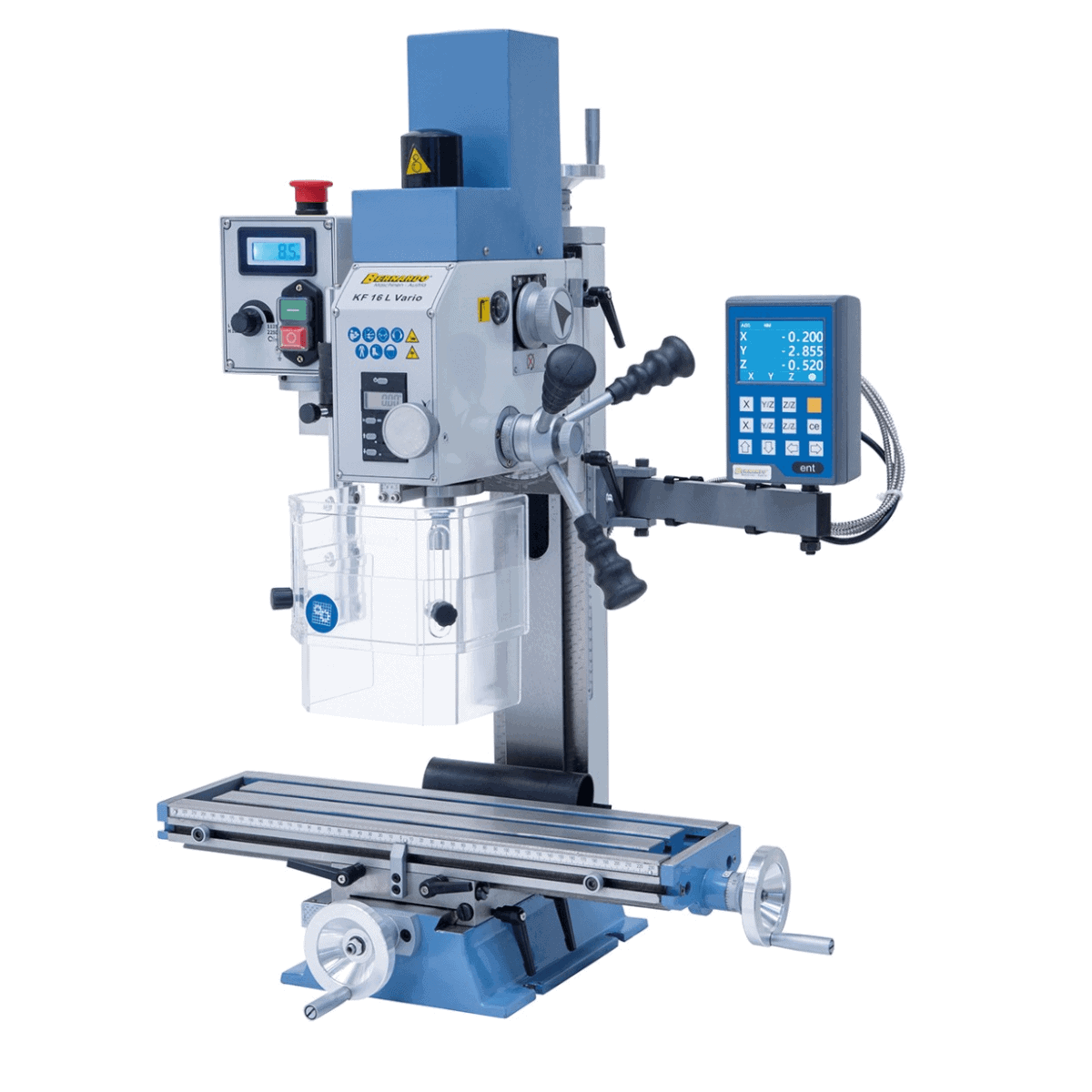 Trapano Fresatrice KF16 L Vario incl. display digitale a tre assi