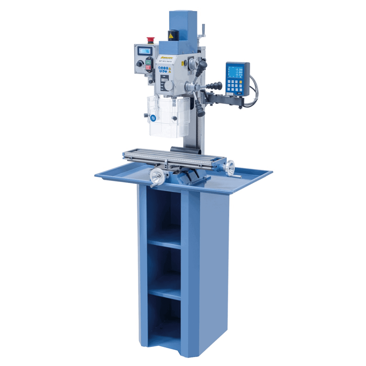 KF16 L Vario Drill/Milling Machine incl. three-axis digital display
