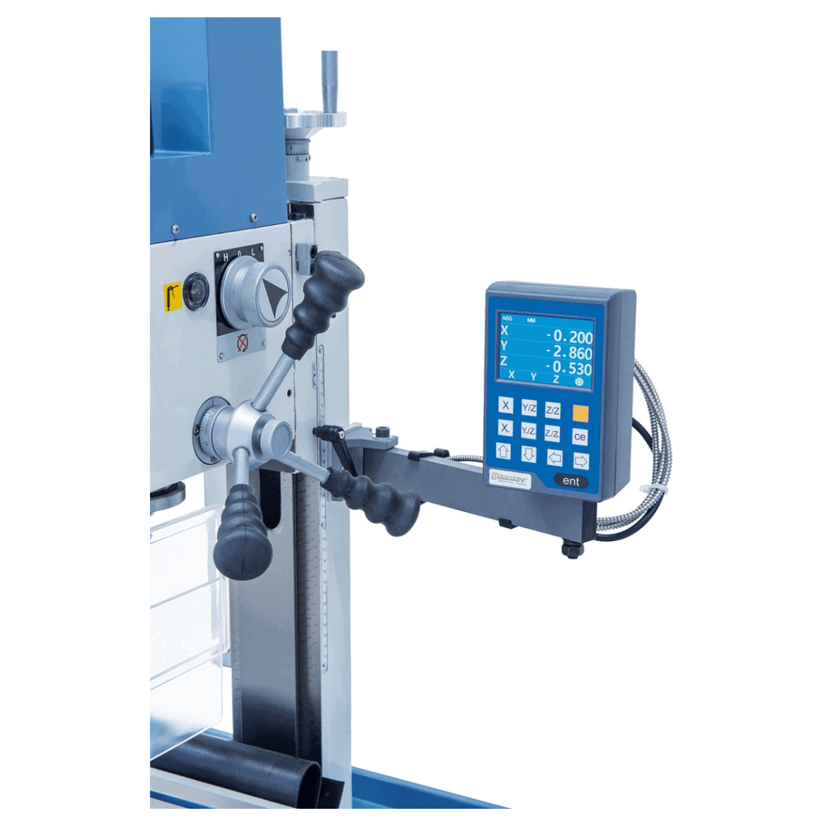 KF16 L Vario Drill/Milling Machine incl. three-axis digital display