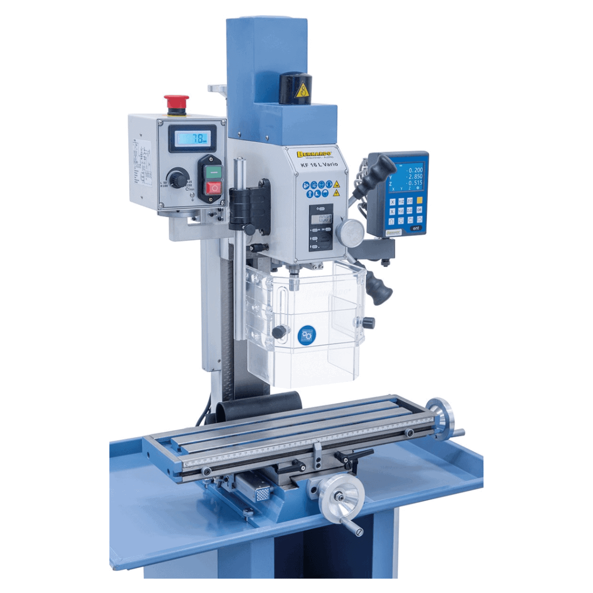 KF16 L Vario Drill/Milling Machine incl. three-axis digital display
