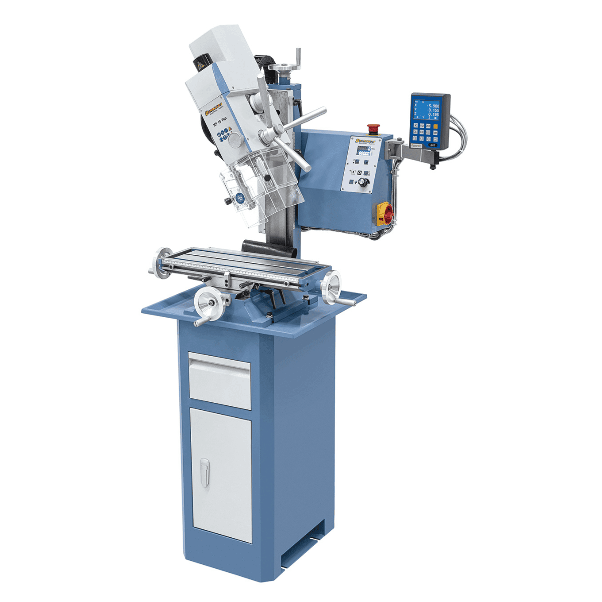 KF 18 Top drilling and milling machine incl. 3-axis digital display