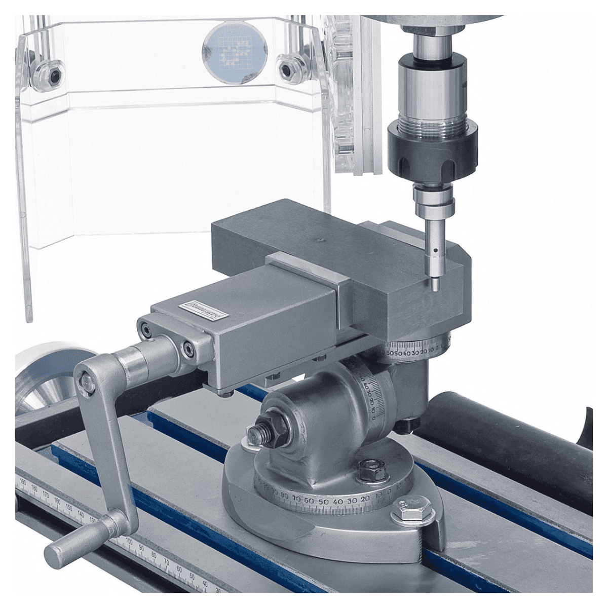 KF 18 Top drilling and milling machine incl. 3-axis digital display