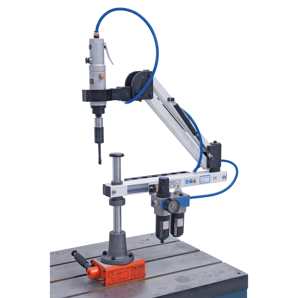 Pneumatic threading machine TM 16 P / R 1000