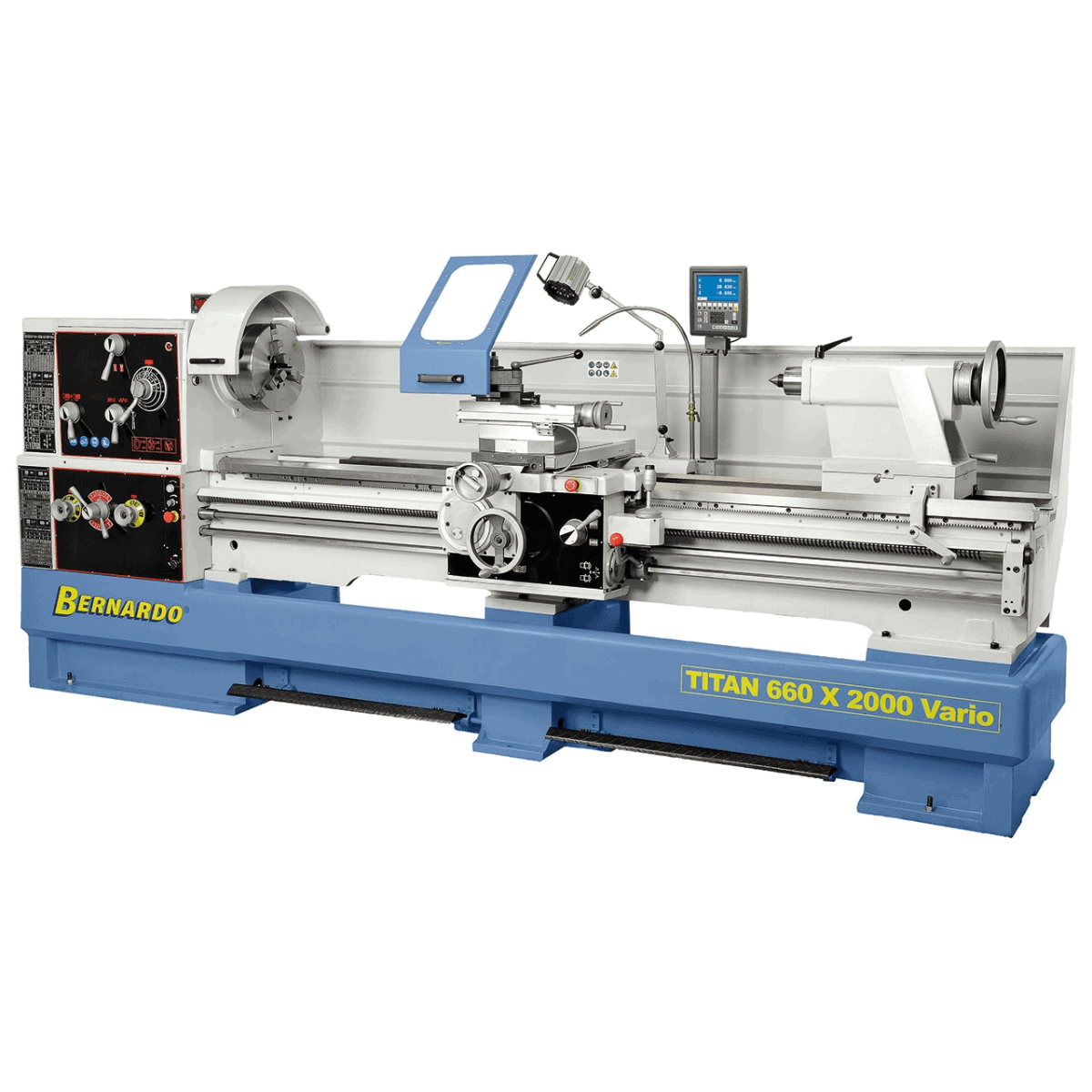 Titan 660 x 3000 Vario Continuous Speed Universal Lathe