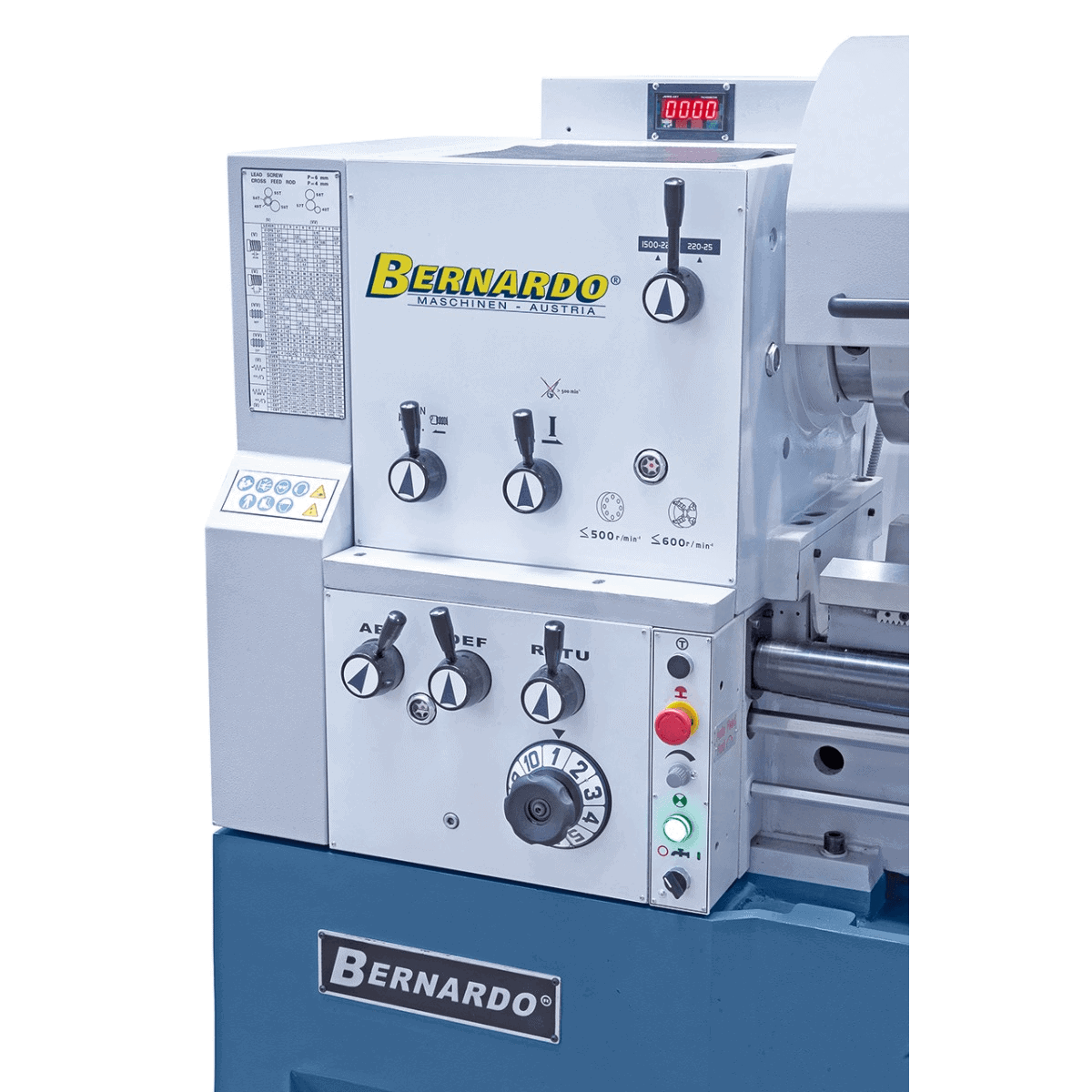 Bernardo TITAN 560 x 1500 Pro Vario – Tornio parallelo professionale