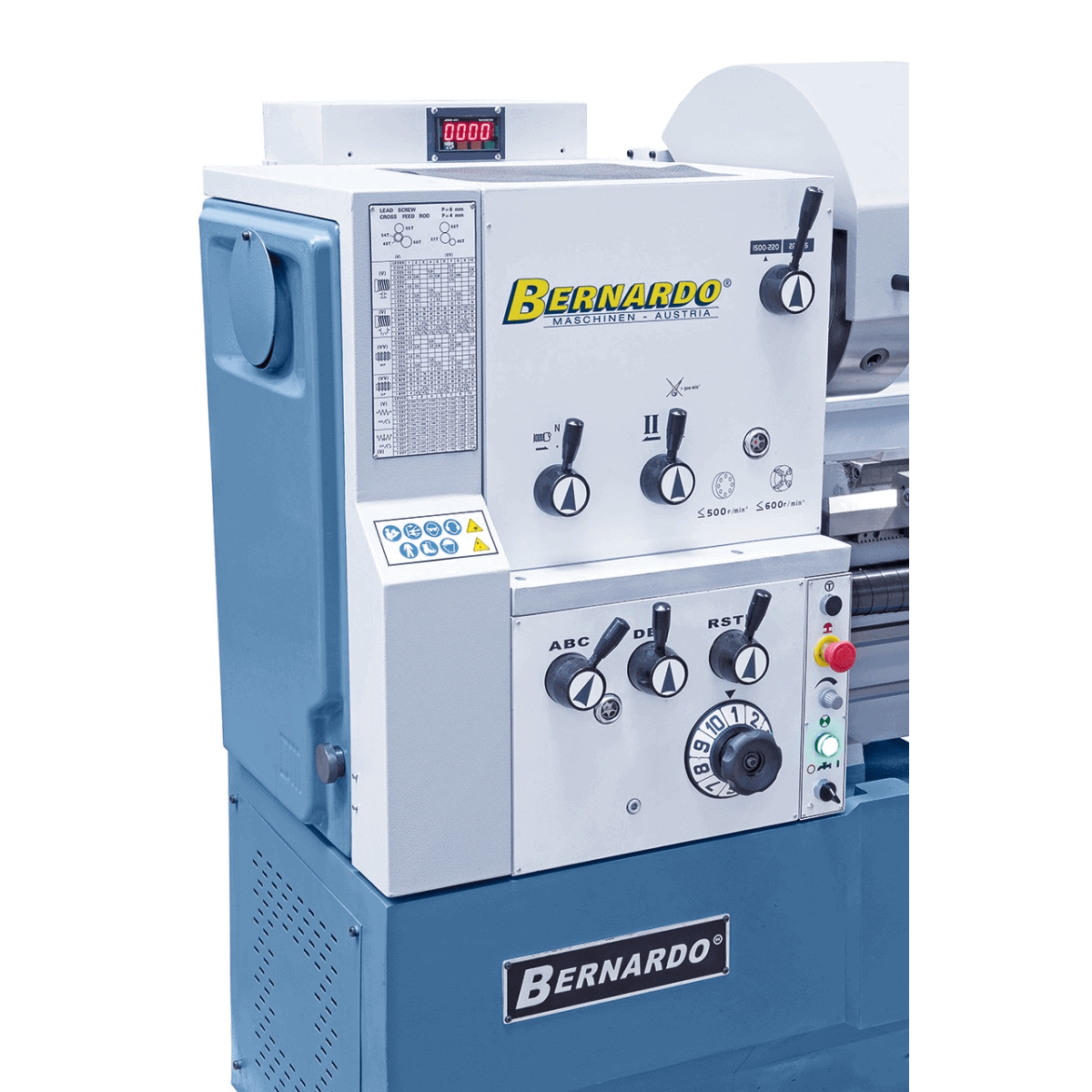 Bernardo TITAN 560 x 1500 Pro Vario – Tornio parallelo professionale
