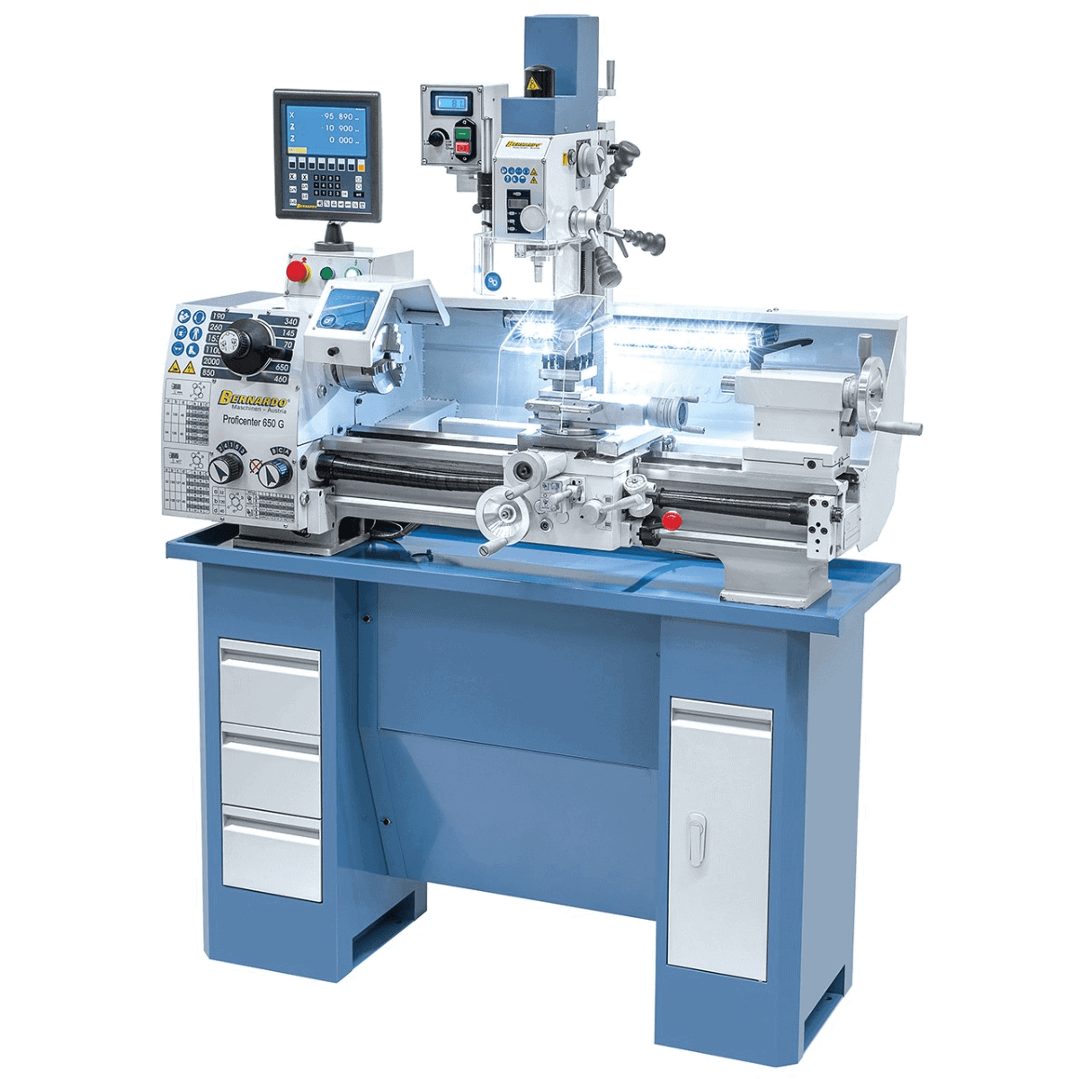 Proficenter 650 G / 400 V lathe including 2-axis