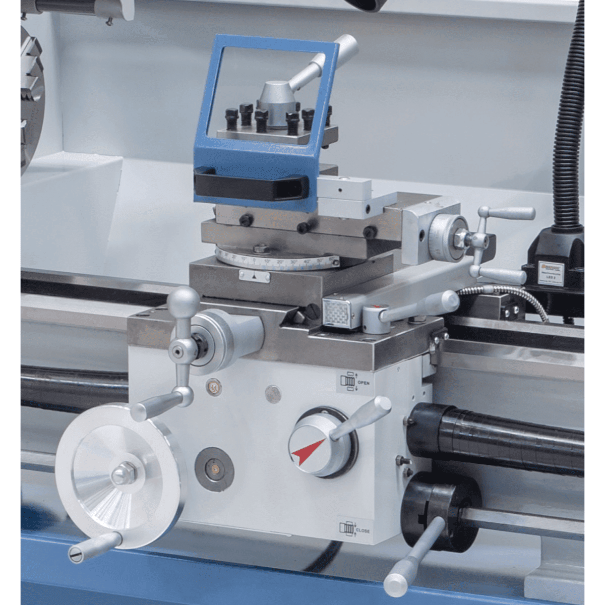 Hobby Lathe 800 G / 400 V with 3-Axis Digital Readout DT 40