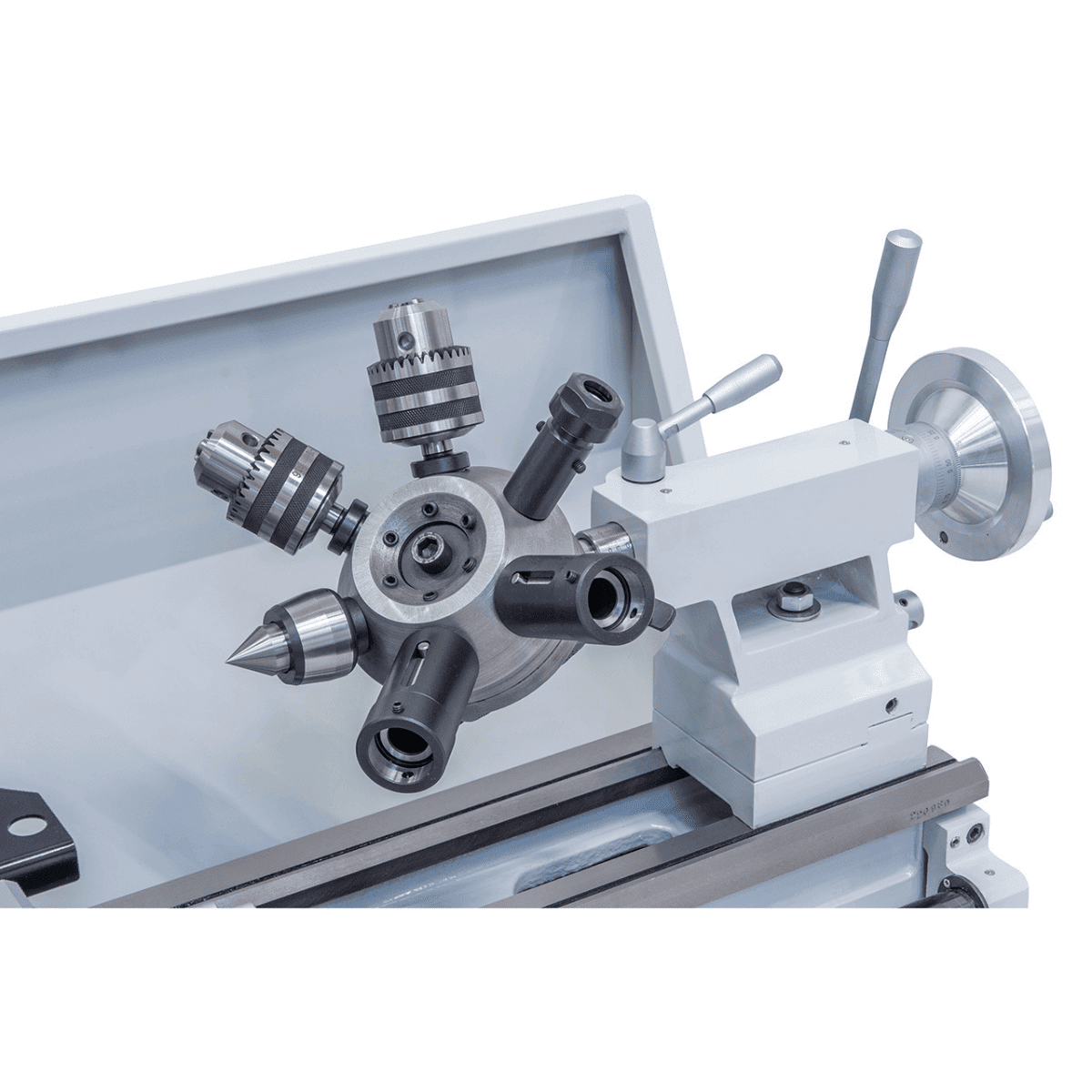 Hobby Lathe 800 G / 400 V with 3-Axis Digital Readout DT 40