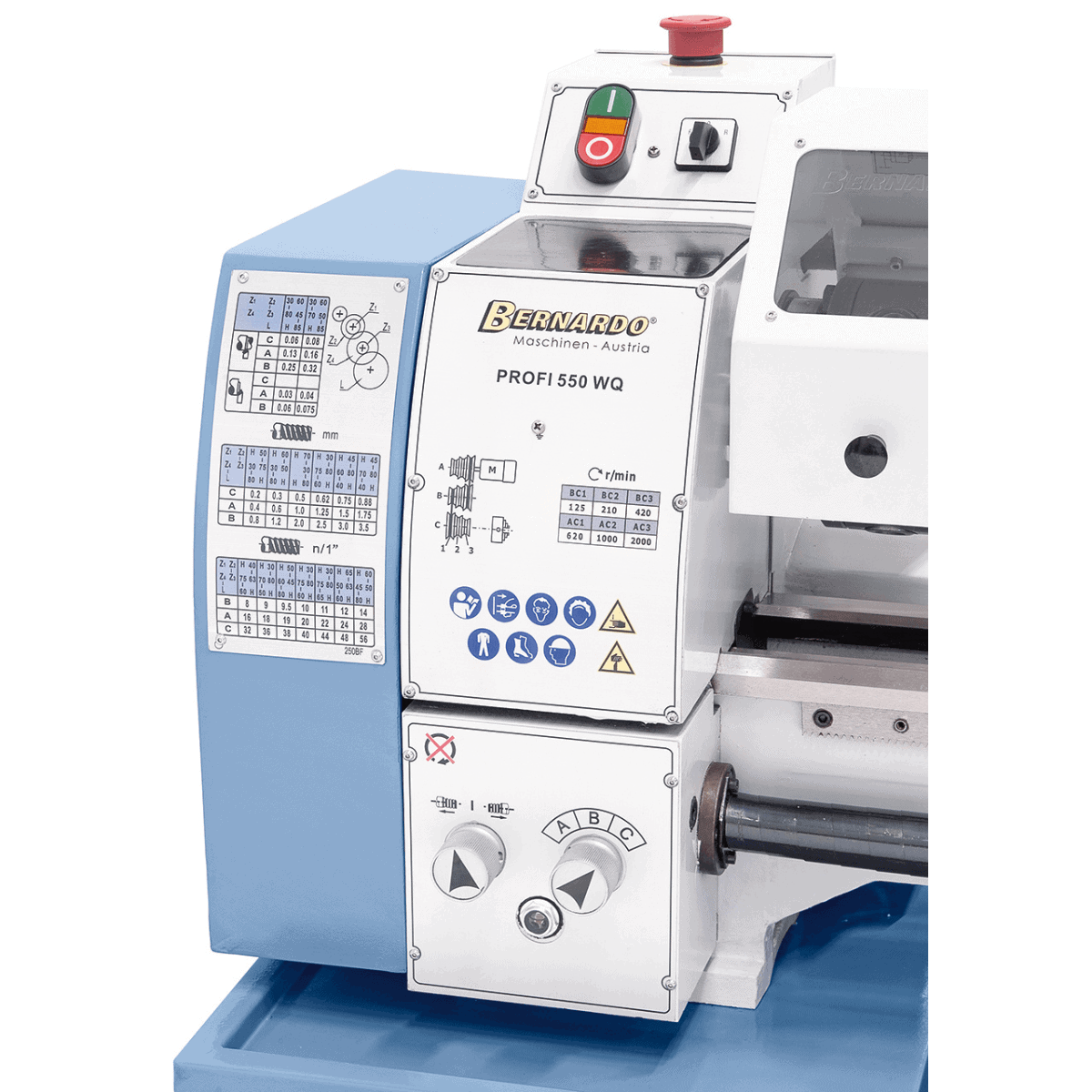 Patron lathe Profi 550 WQ - 400 V