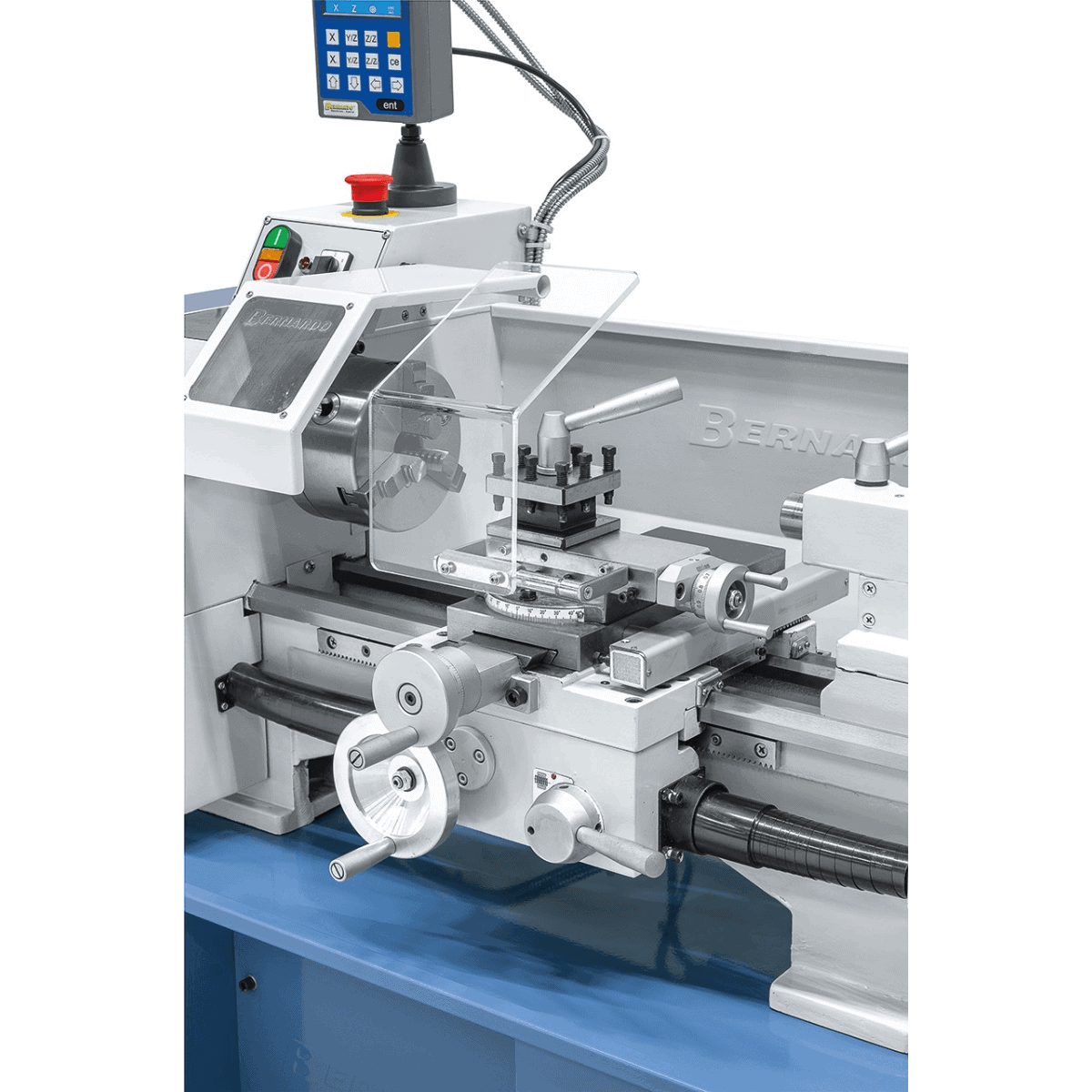 Profi 450 S Vario lathe / 230 V with 2-axis position indicator ES-12V