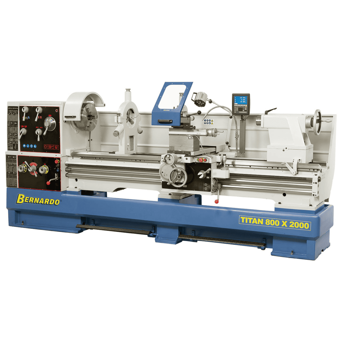 Titan 800 x 3000 Universal Lathe with Digital Displays