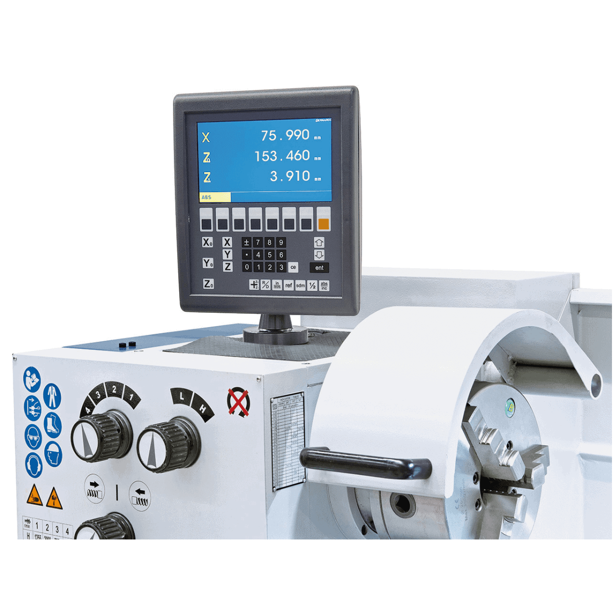 Master 360 Pro Universal Lathe with Digital Display
