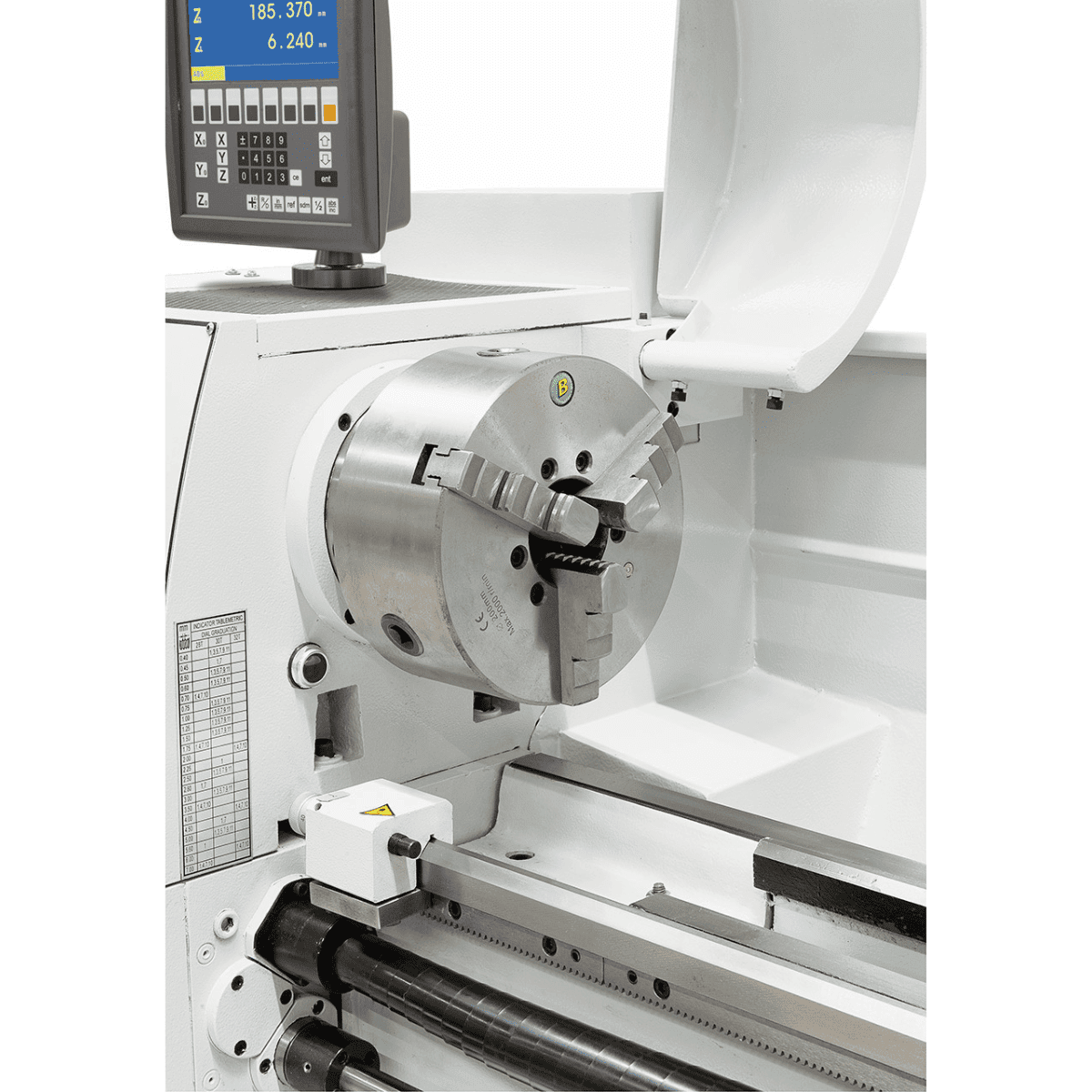 Master 180 Universal Lathe with Digital Display, Including 3-Axis Digital Display