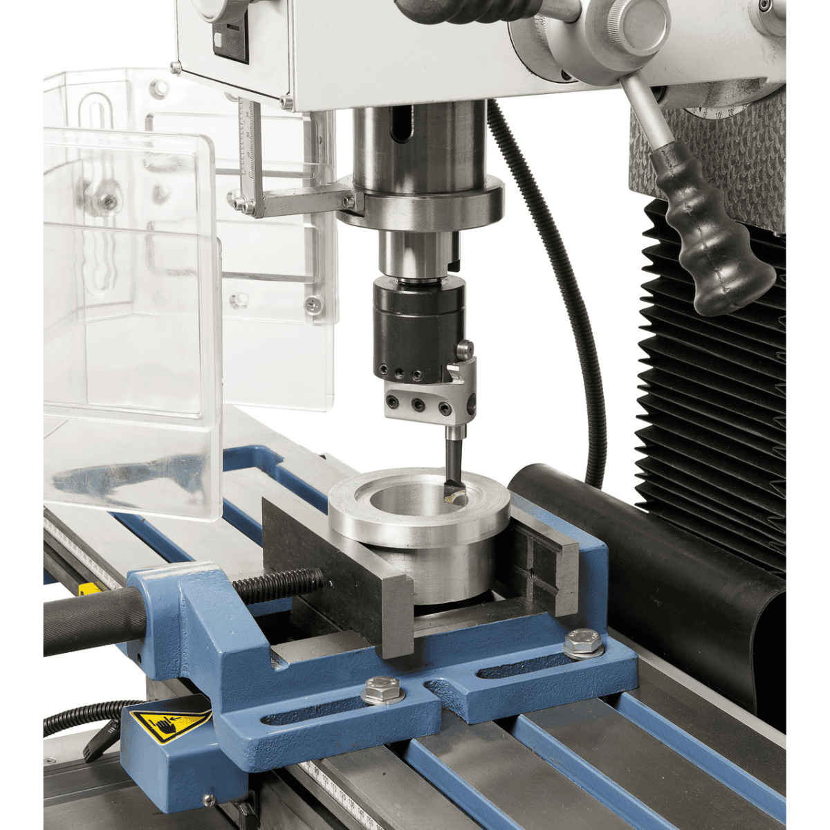 KF 25 Pro drill and milling machine with feed