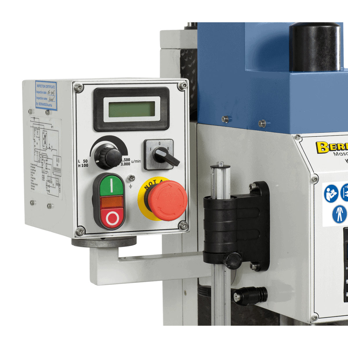 KF 25 Pro drill and milling machine with feed