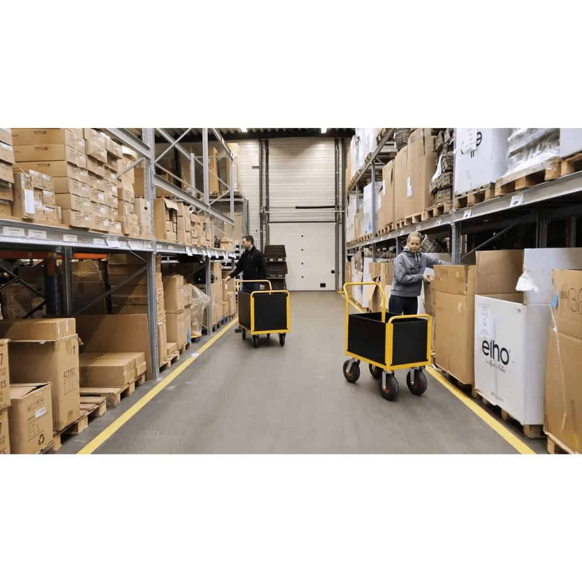 Ravendo TW 750 M-HMS – Carrello da trasporto con sponde a rete