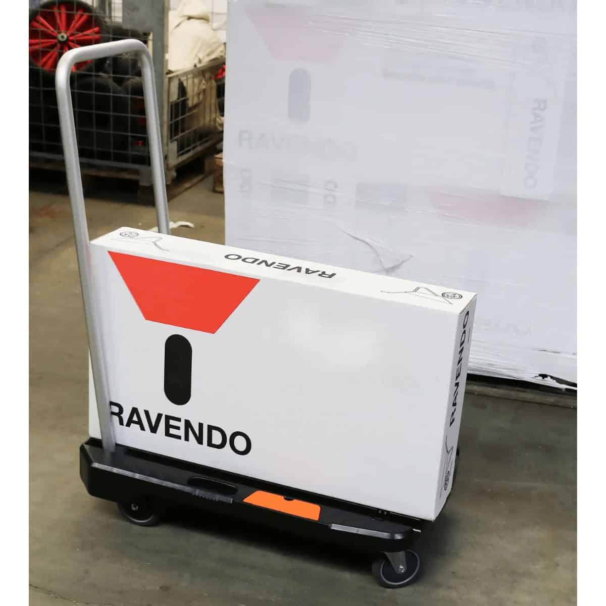 Ravendo Light WHTP 150 WB – Carrello da trasporto con freni