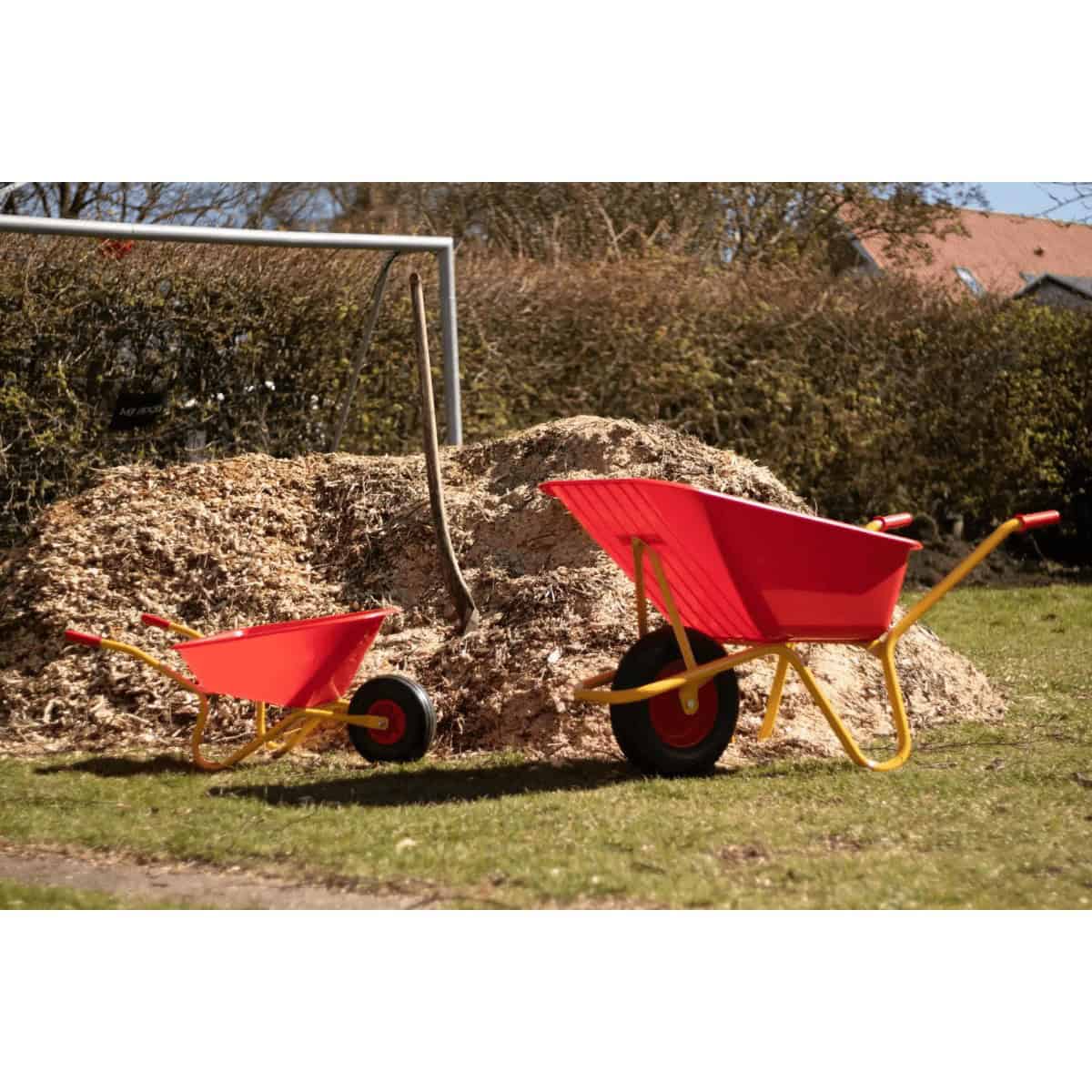 Carriola Ravendo BU 1000 PP AVANTI – 200 kg, robusta da cantiere