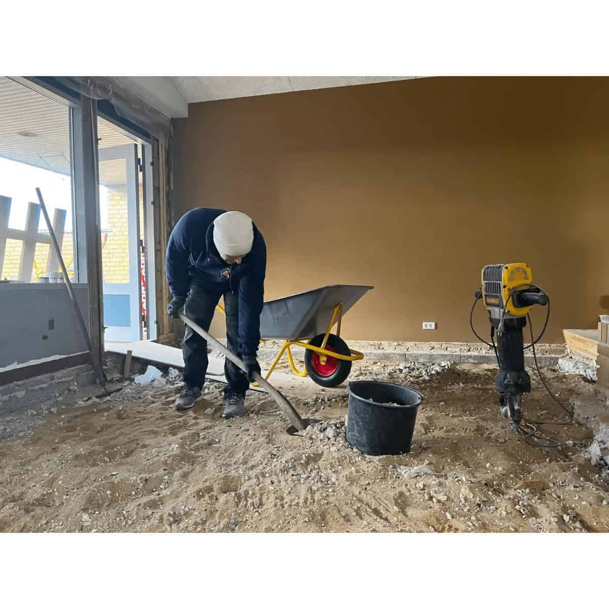 Concrete wheelbarrow BC 1100 S (assembled)