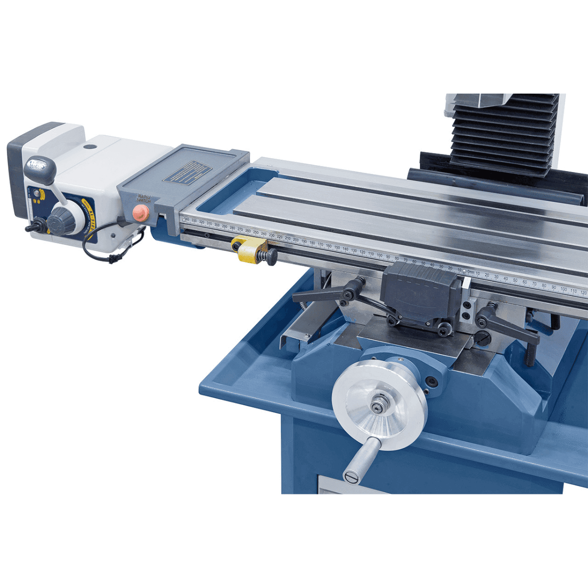 BF 28 BDC drilling and milling machine with 3-axis feed and position display