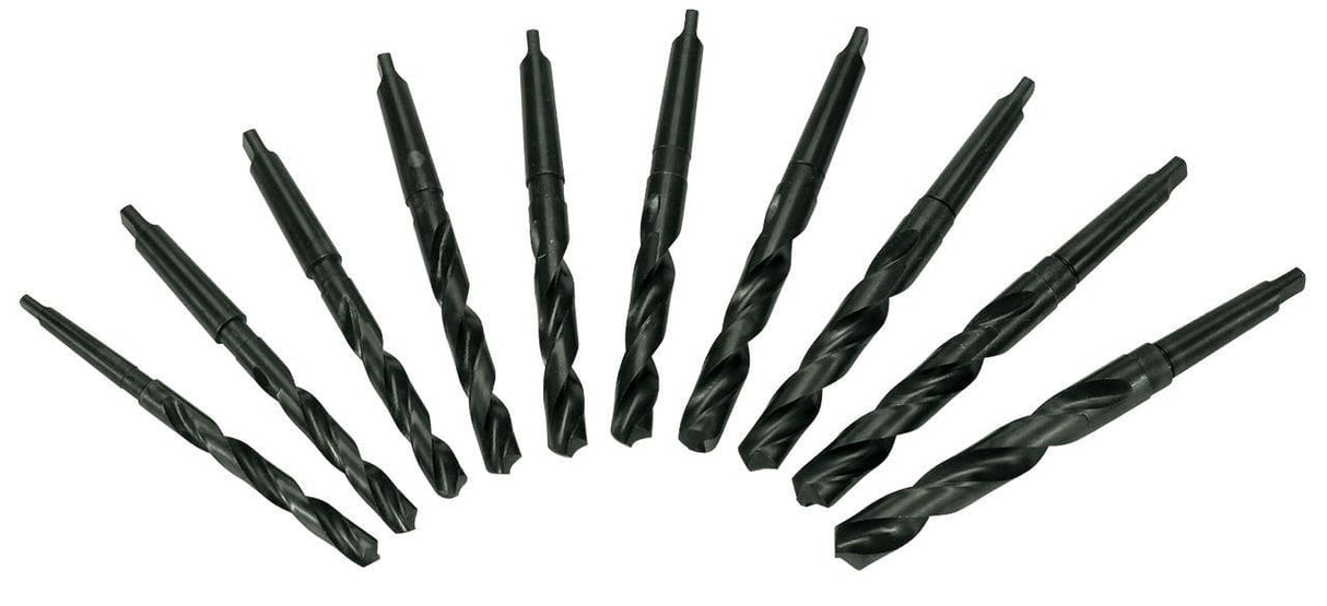8-Piece HSS Twist Drill Bits with Straight Shank, 13 - 25 mm, D-Set