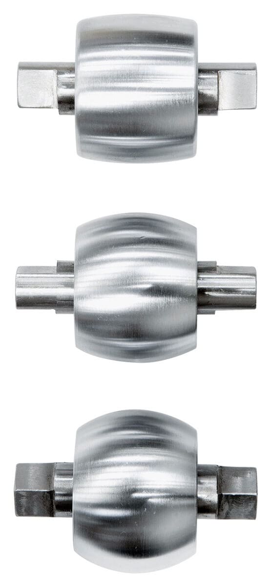 Ruota inglese e martello spianatore combinati per lamiera