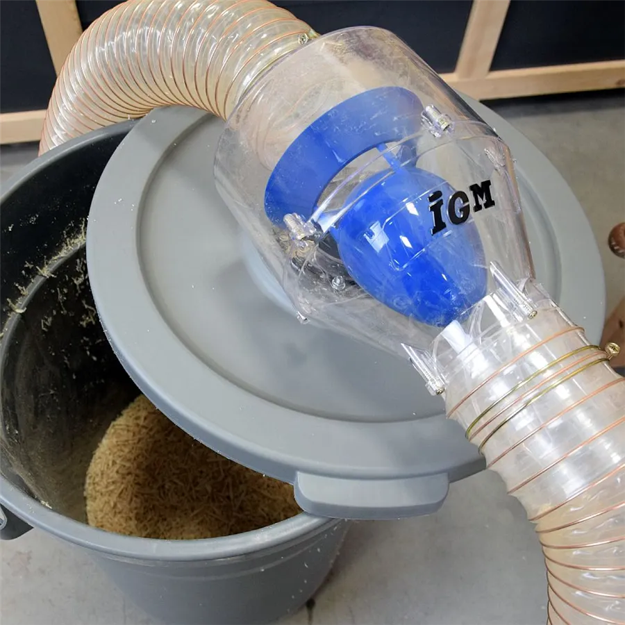 Separatore polveri di lavoro