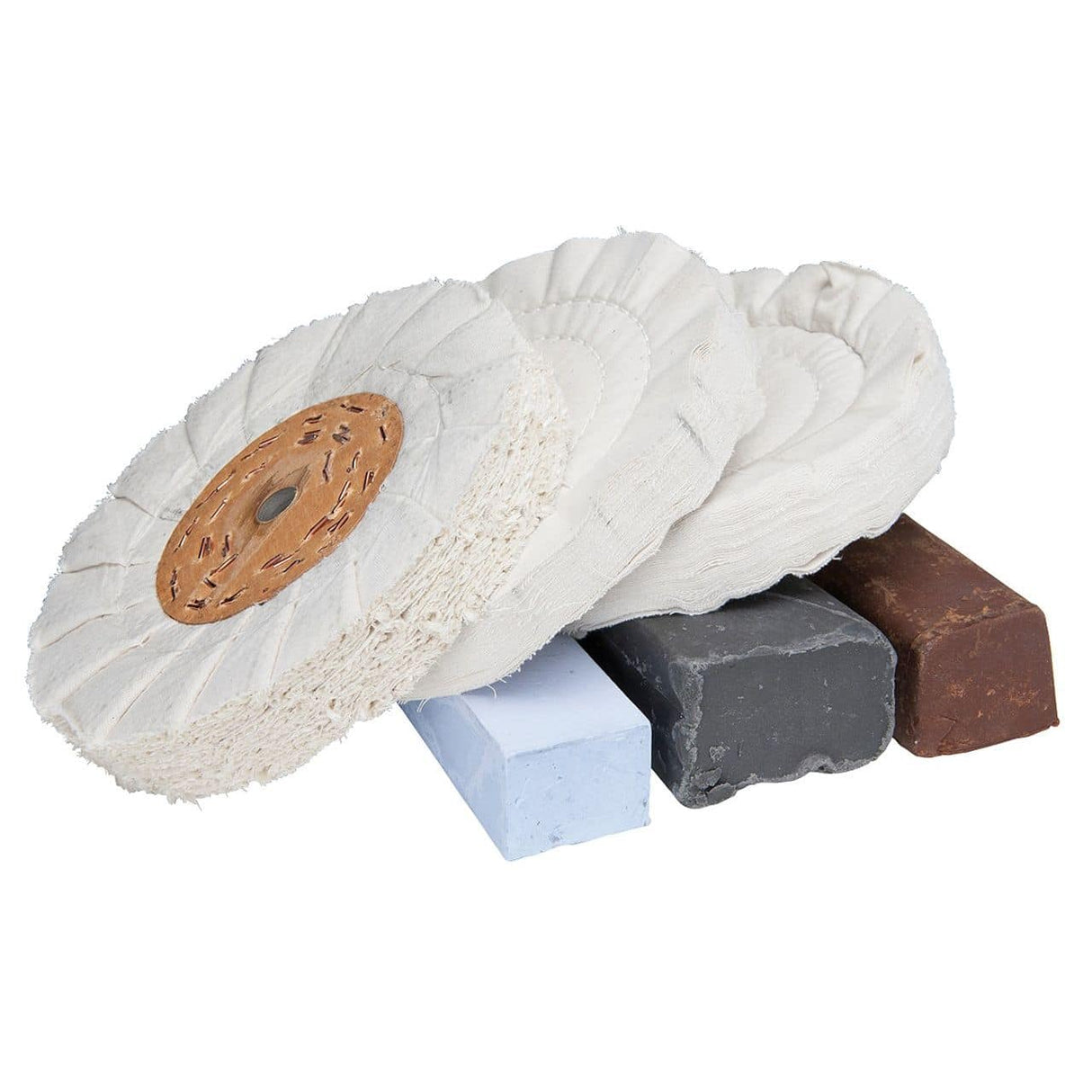 Aluminum Polishing Set 250 x 25 x 20 mm, 6 pieces