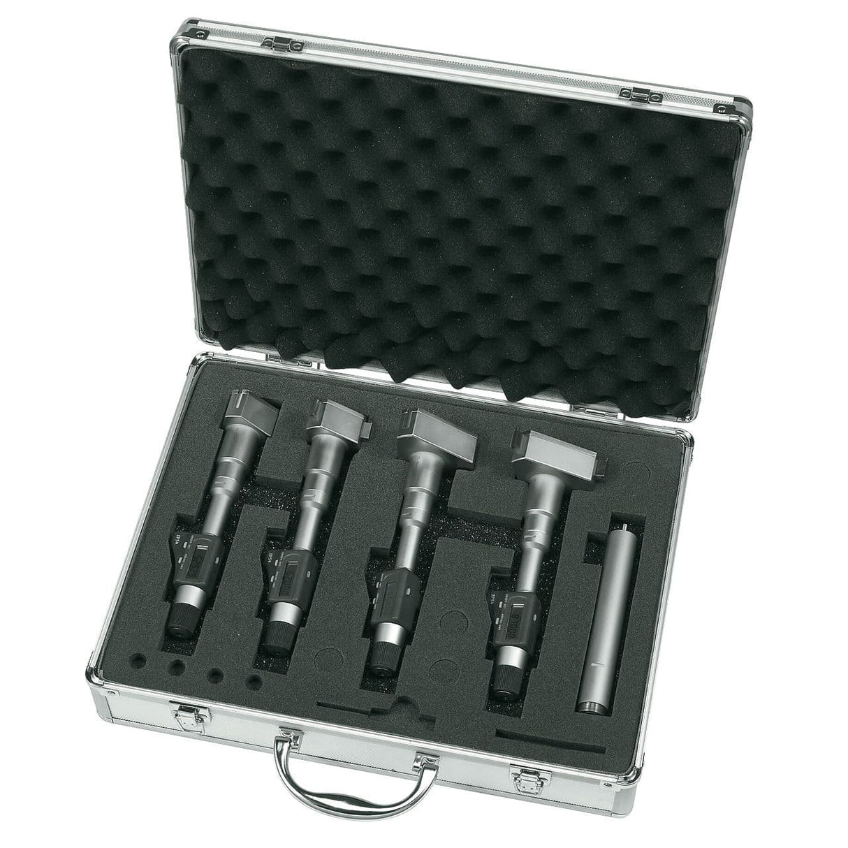4-Piece 3-Point Digital Calipers for Inside Measurement, 50 - 100 mm / 0.001 mm