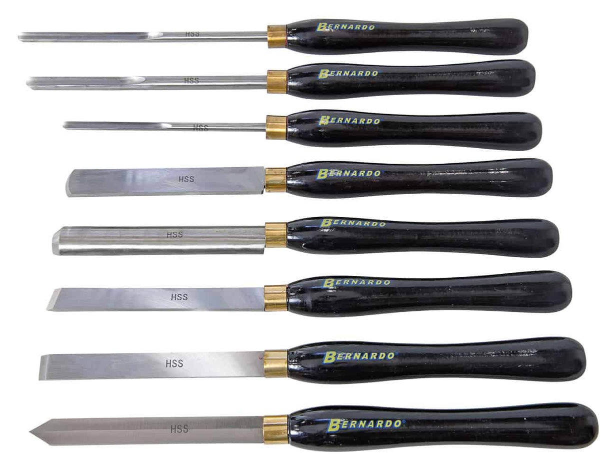 Professional HSS Rotary Blade Set, 8 Pieces / Kit B