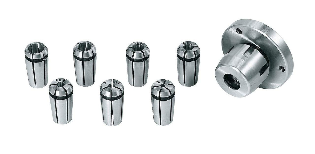 Collet Chuck Set 4-16 mm (8 pieces)
