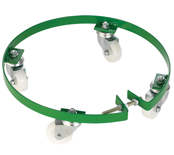 Set di rotelle Record Power CVA286-27-100 progettato per aspiratori CamVac CGV286 e CGV336, ideale per spostare la macchina in modo semplice e sicuro in officina.