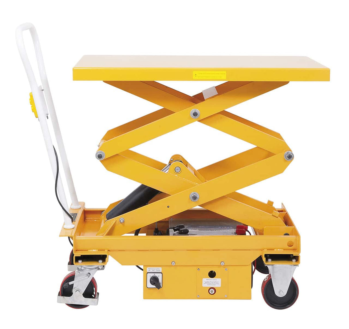 ES 500 D semi-electric double platform lifting table