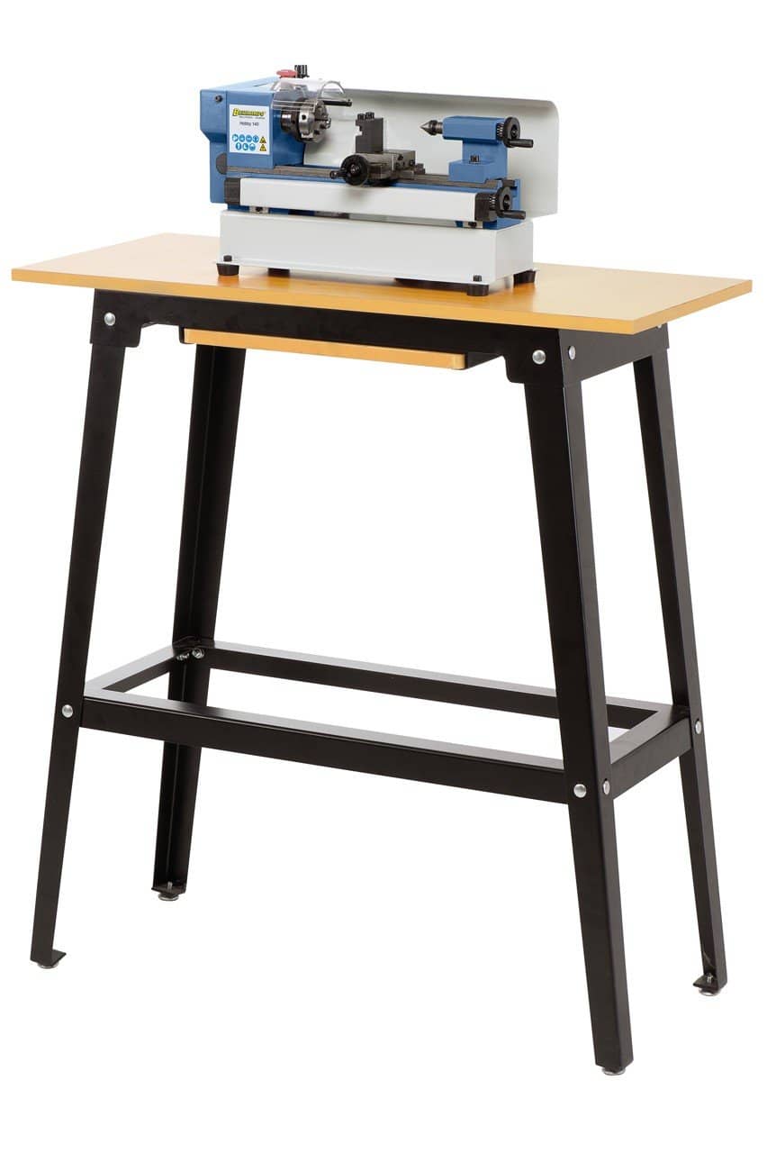 Bernardo Hobby 140 – Mini tornio da banco ultracompatto 230 V