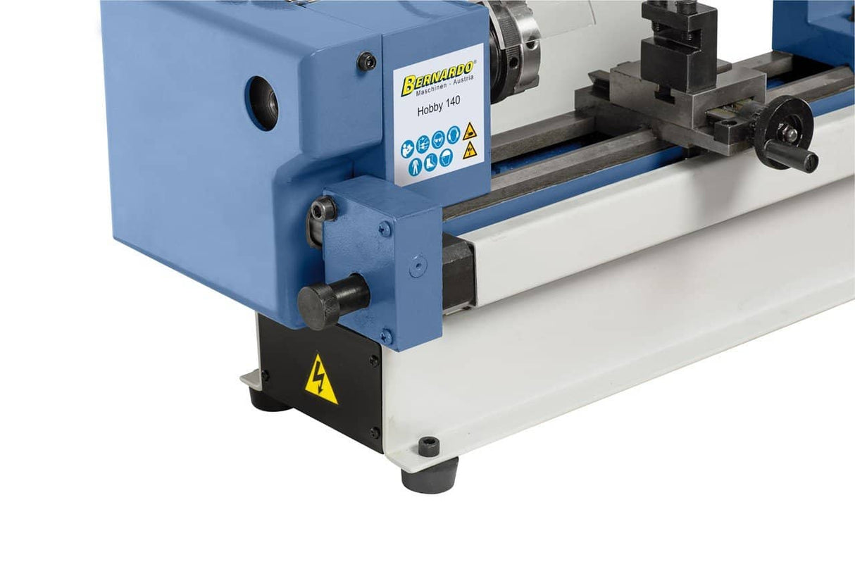 Bernardo Hobby 140 – Mini tornio da banco ultracompatto 230 V