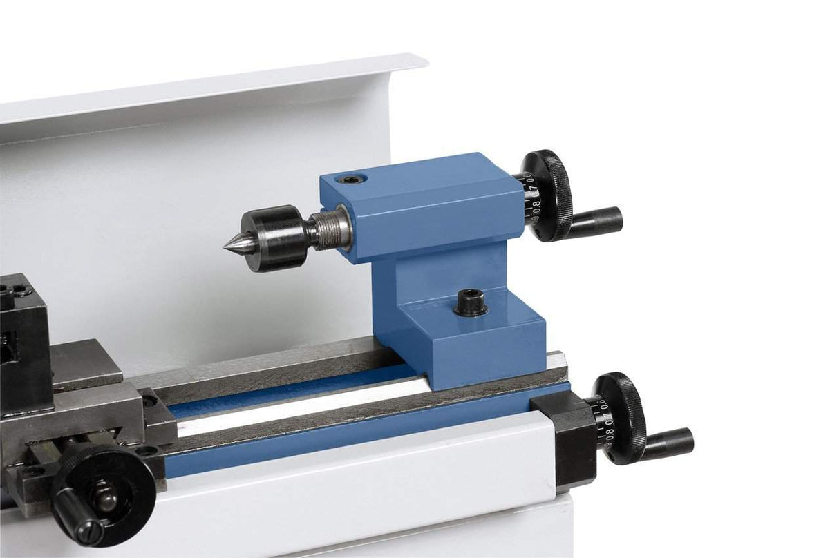 Bernardo Hobby 140 – Mini tornio da banco ultracompatto 230 V