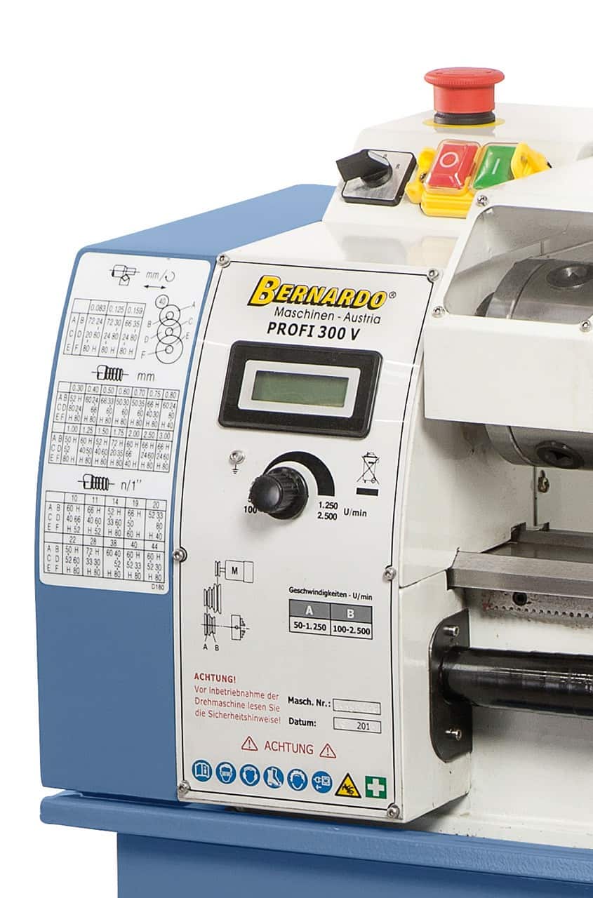 Profi 300 V Patron Lathe