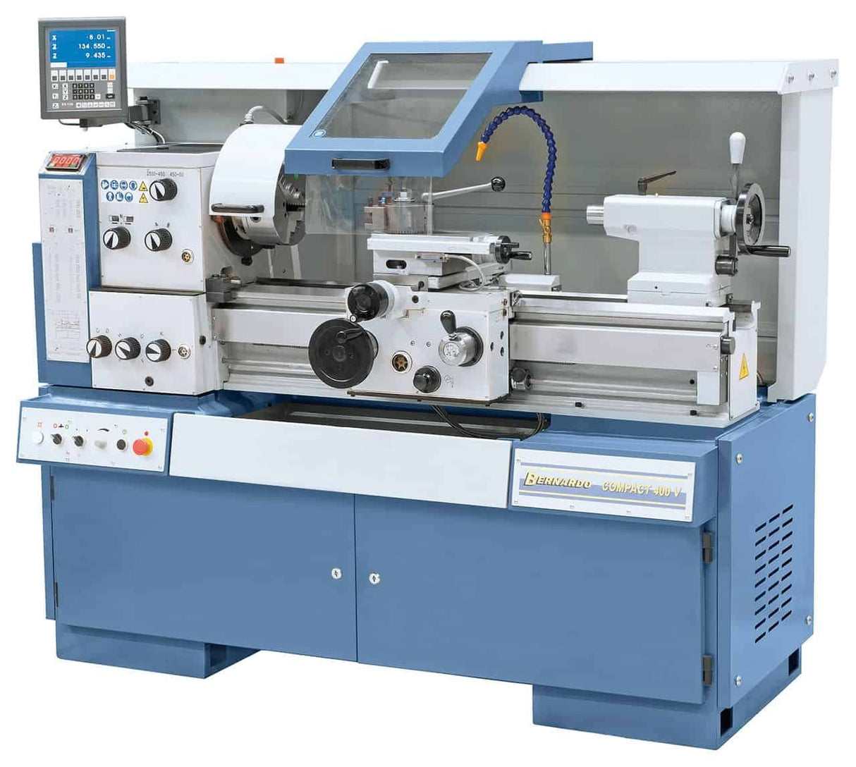 Compact 400 V Continuous Speed Universal Lathe