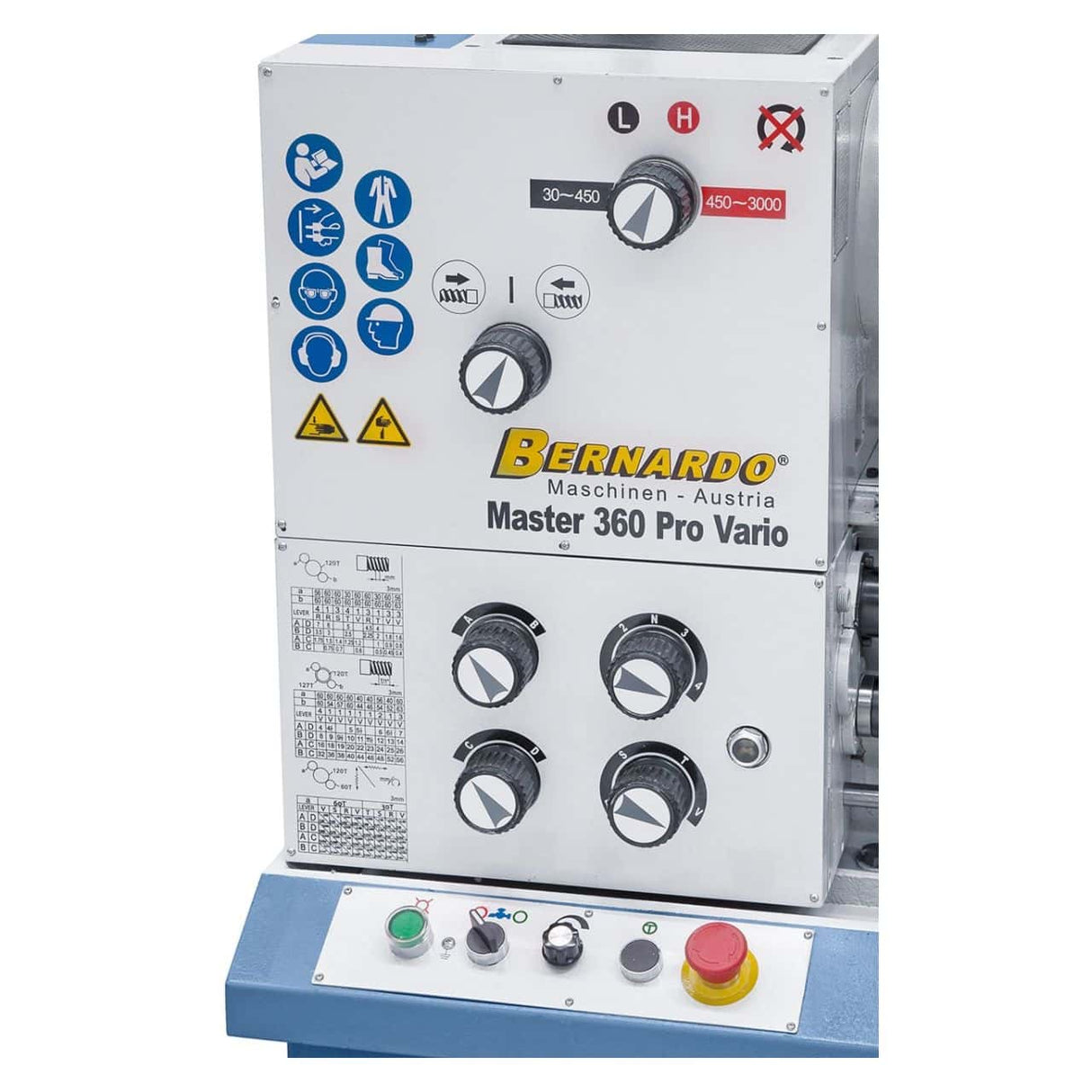 Master 360 Pro Vario universal lathe incl. 3-axis digital display