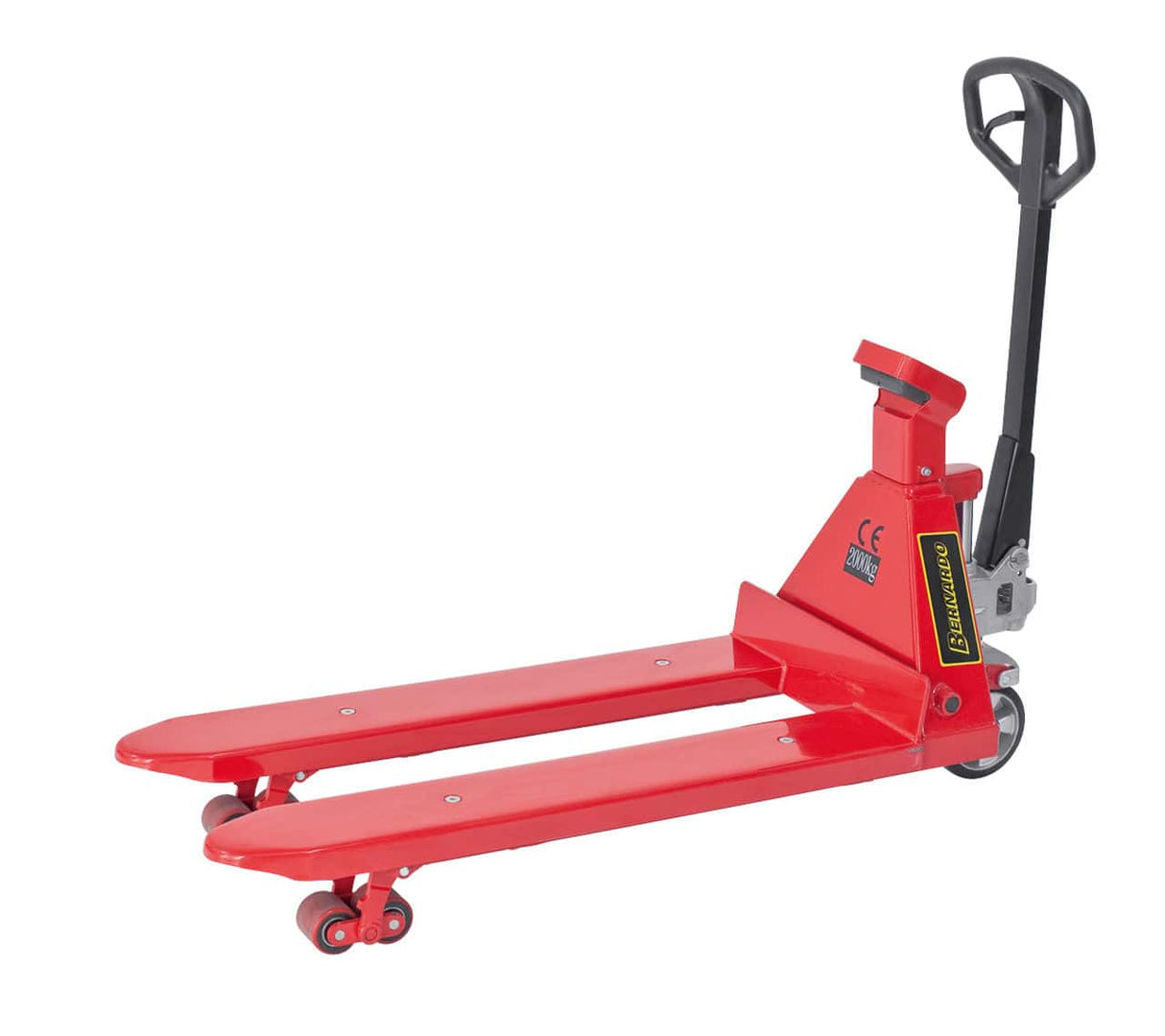 Pallet truck with weighing system and PHW 2.0 W-Print printer