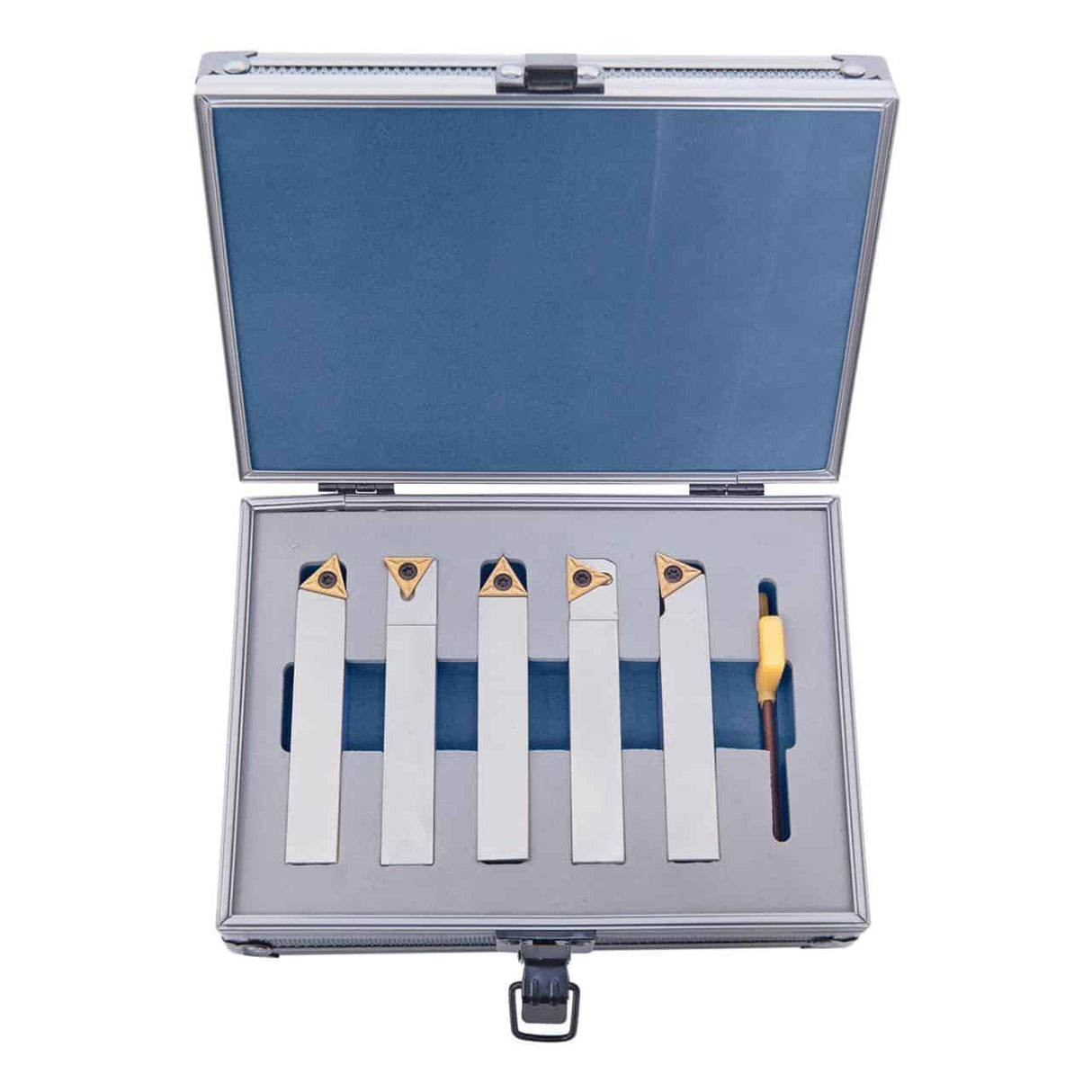 Lathe tool with removable HM plates 16 mm